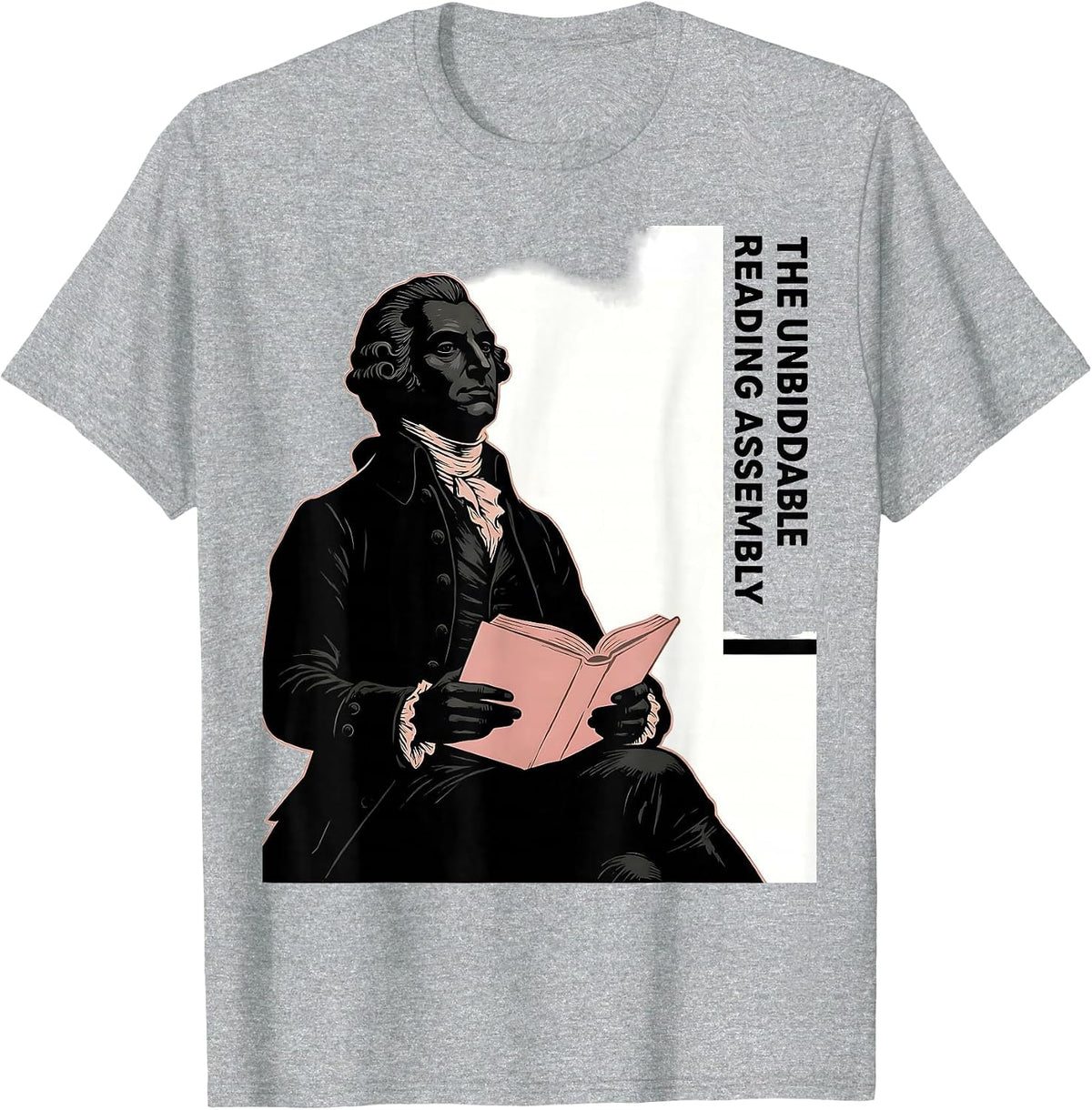 Men's The Unbiddable Reading Assembly Funny Jane Austen Book Lover T-Shirt - Heather Grey