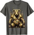 Cows Over Everything Cute Cow Lover Design T-Shirt - Asphalt Grey
