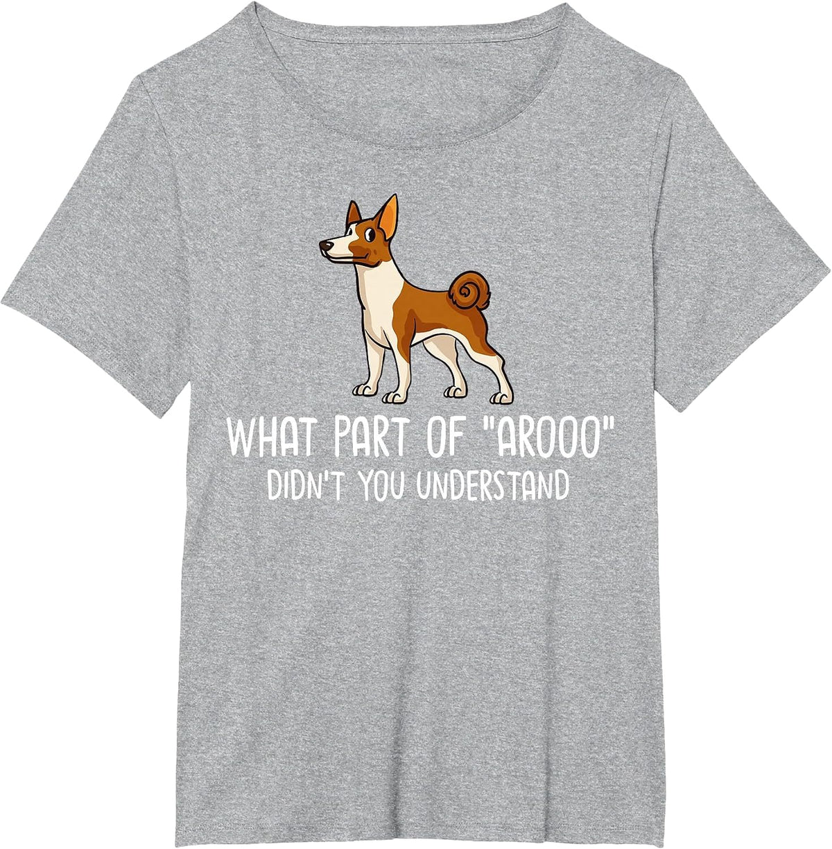 Basenji Dog Puppies Owner Lover T-Shirt - Heather Grey
