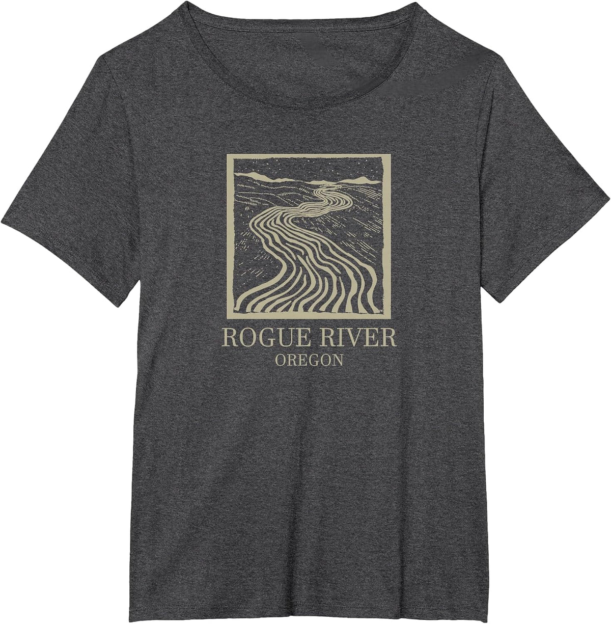 Rogue River T-Shirt - Dark Heather Grey