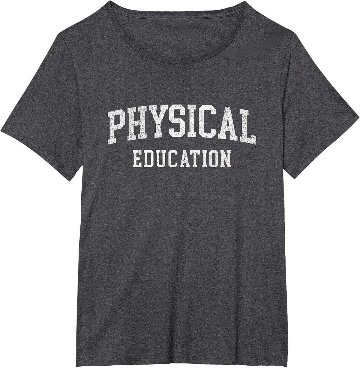 Physical Education PE Teacher T-Shirt - Dark Heather Grey
