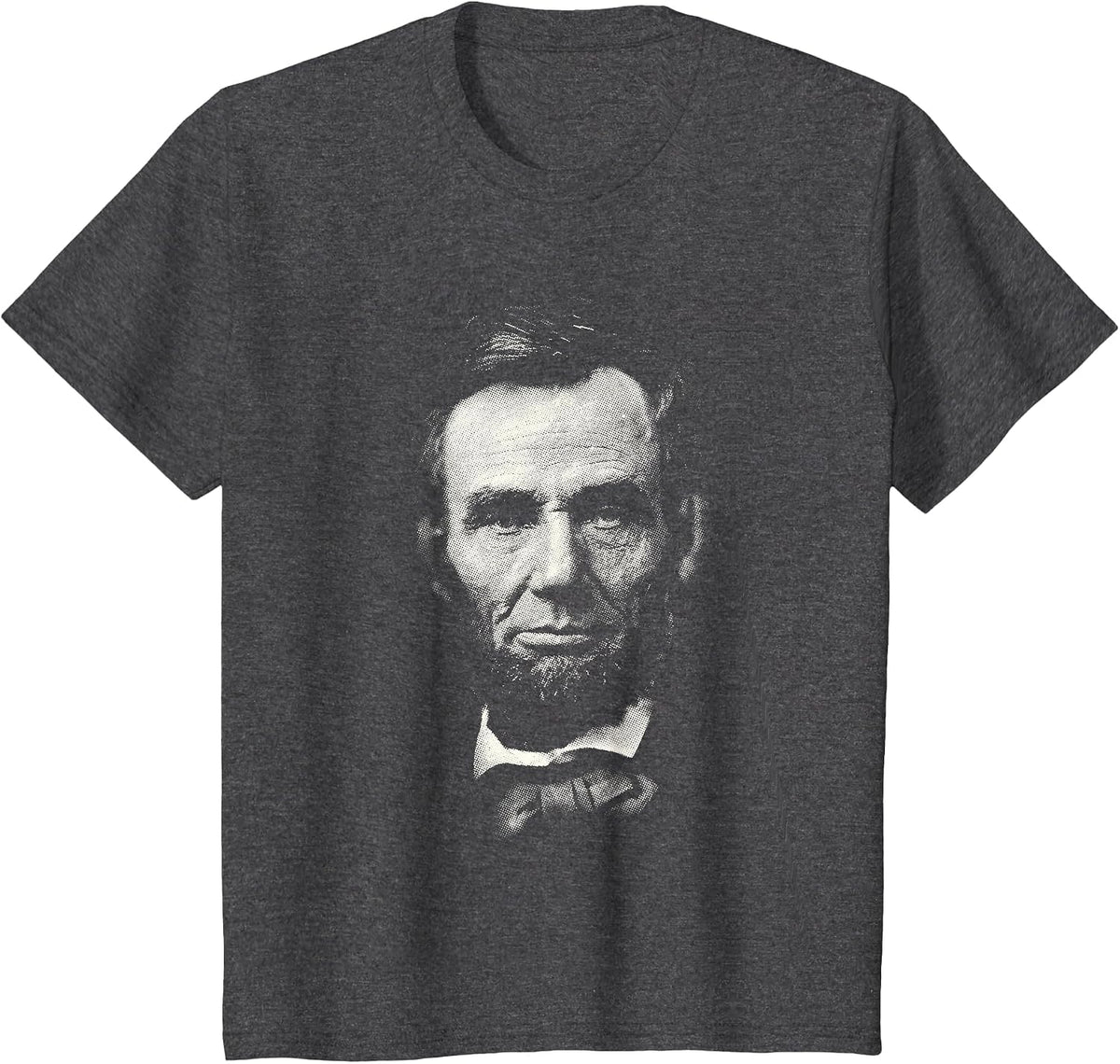 Abraham Lincoln History Teacher T-Shirt - Dark Heather Grey