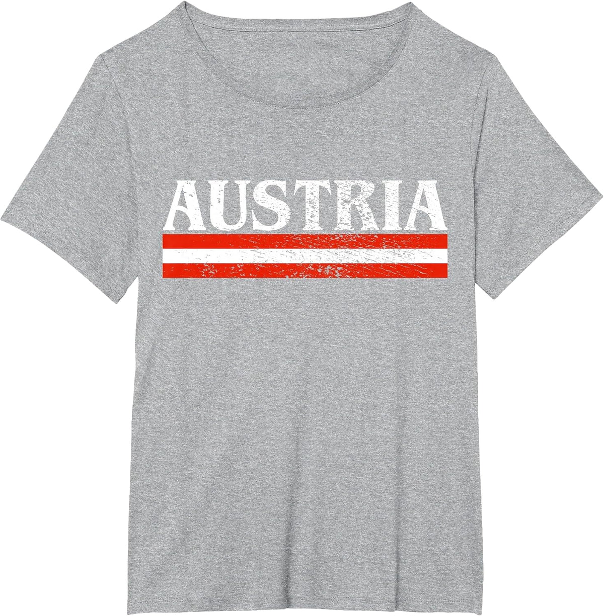 Austria T-Shirt - Heather Grey