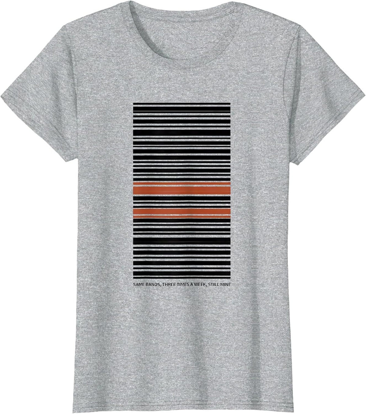 Women's Same Bands, Three Times A Week, Still Mine Dialysis Nurse T-Shirt - Heather Grey