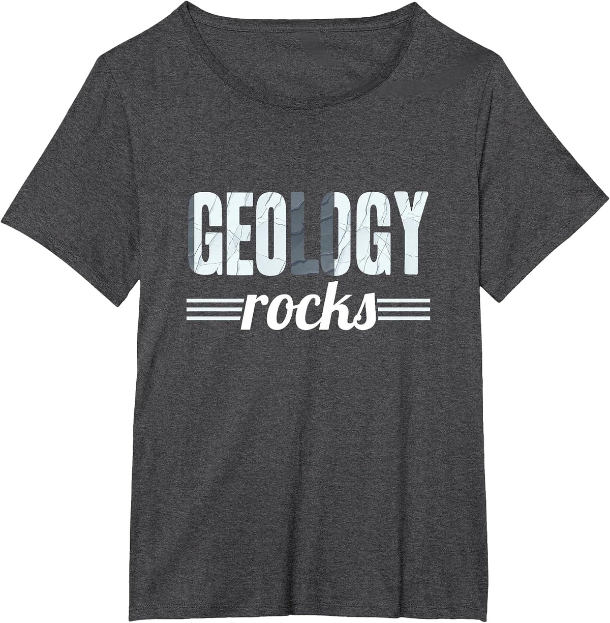 Geology Rocks Collecting Rocks Geology Rockhounding T-Shirt - Dark Heather Grey