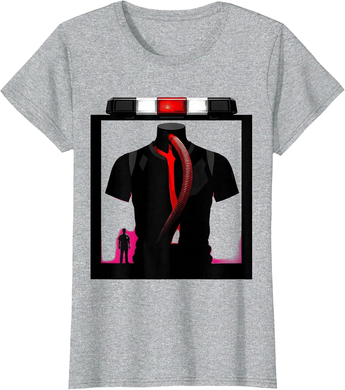 Emergency Mannequin Training EMT Paramedic Humor T-Shirt - Heather Grey