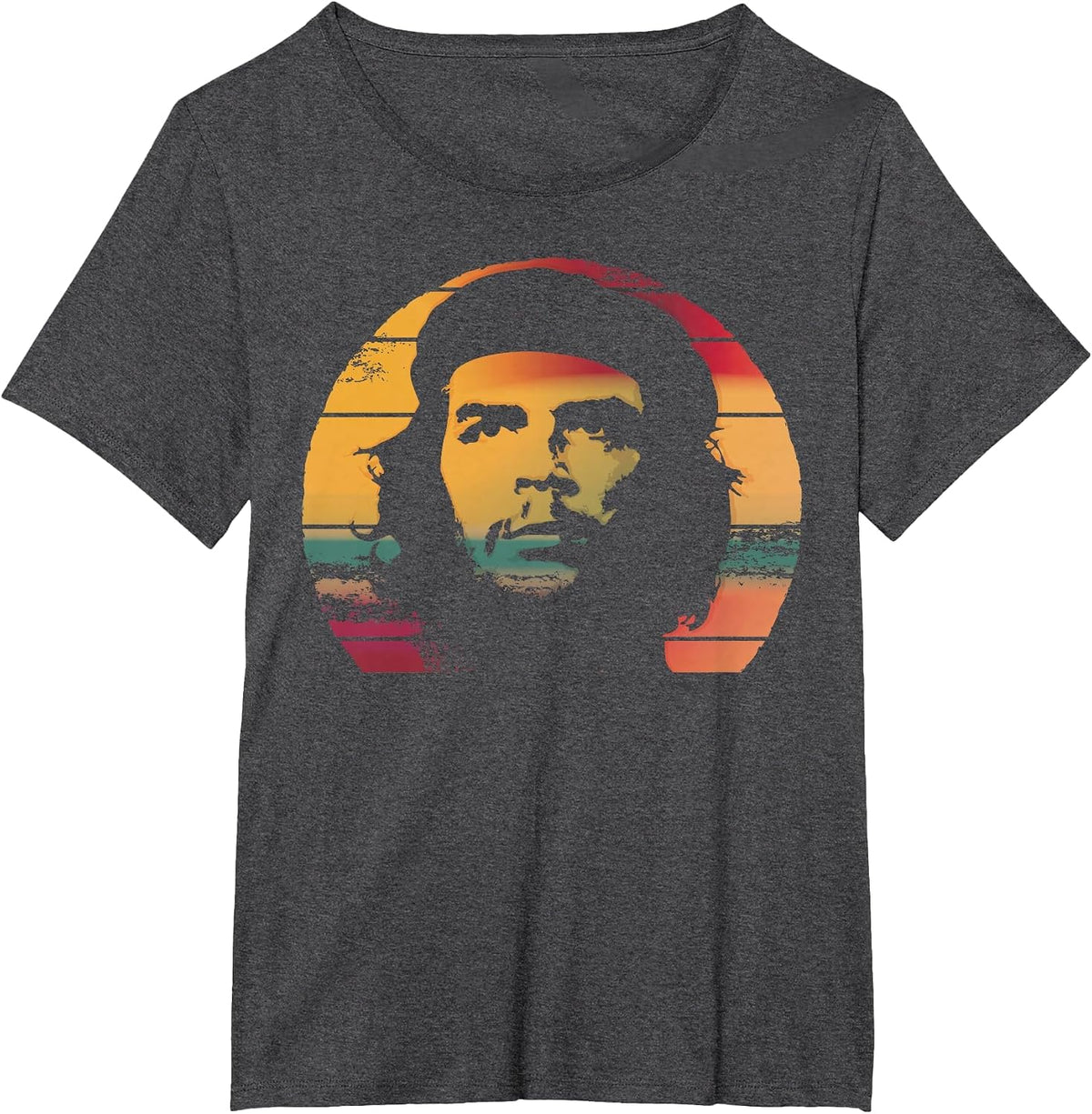 Che Guevara Shirt Revolution Rebel Cuba Vintage T-Shirt - Dark Heather Grey