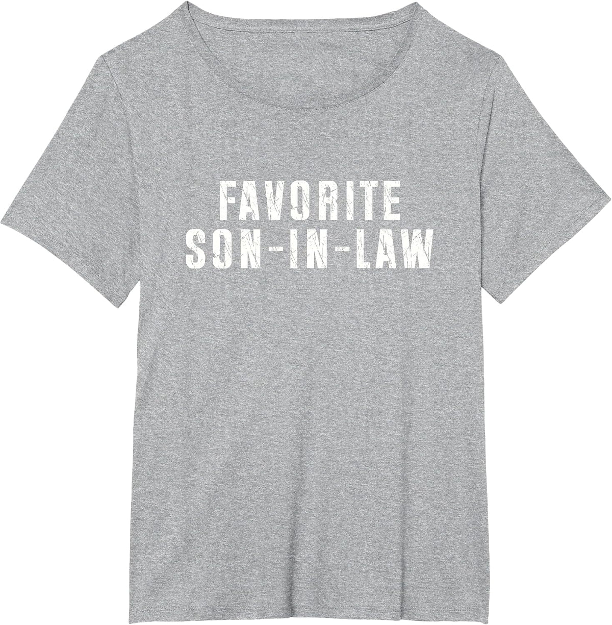 Favorite Son in Law for the Best Son-in-Law T-Shirt - Heather Grey