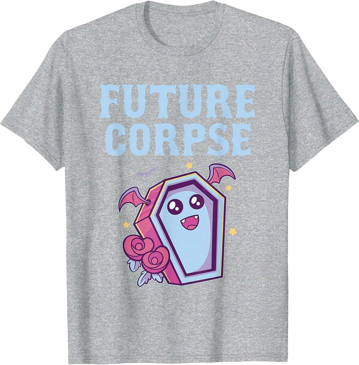 Pastel Goth Lover Witch Aesthetic Wicca Kawaii Occult T-Shirt - Heather Grey