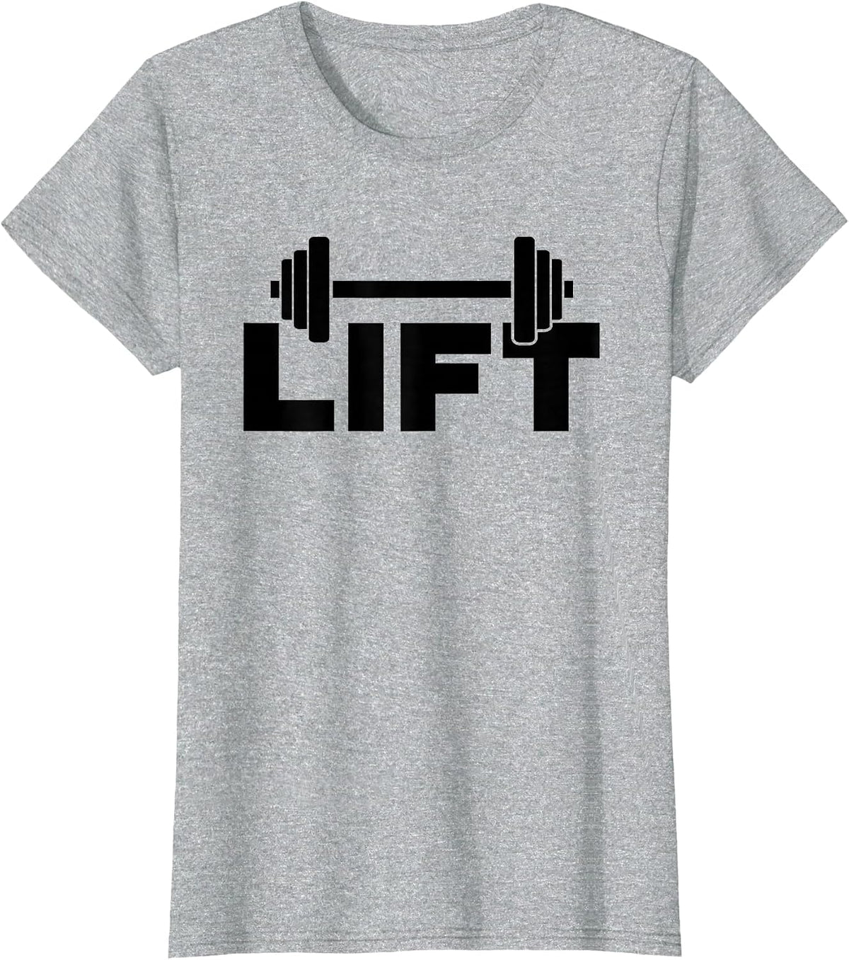 Lift Workout Lifting Weightlifting Gym T-Shirt - Heather Grey