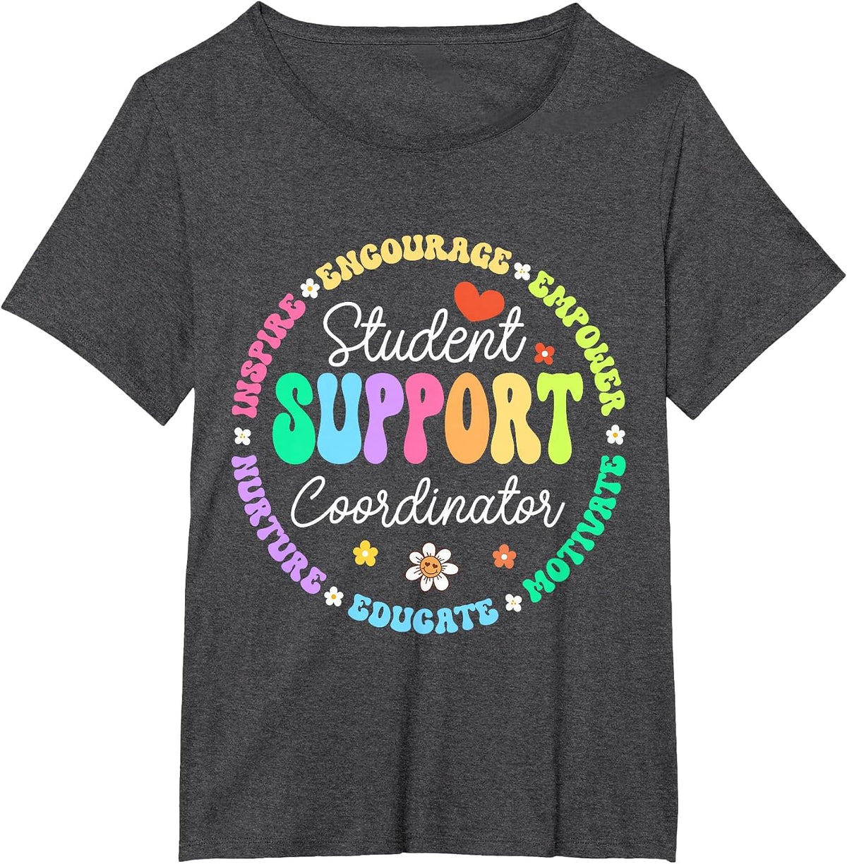 Social Studies Coordinator Appreciation Day Back to School T-Shirt - Dark Heather Grey