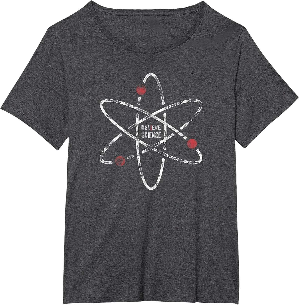 I Believe in Science T-Shirt - Dark Heather Grey