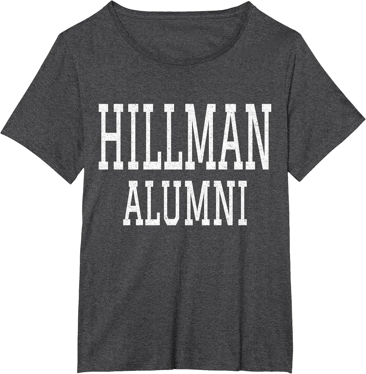 Hillman Alumni, Historical Black College and University T-Shirt - Dark Heather Grey