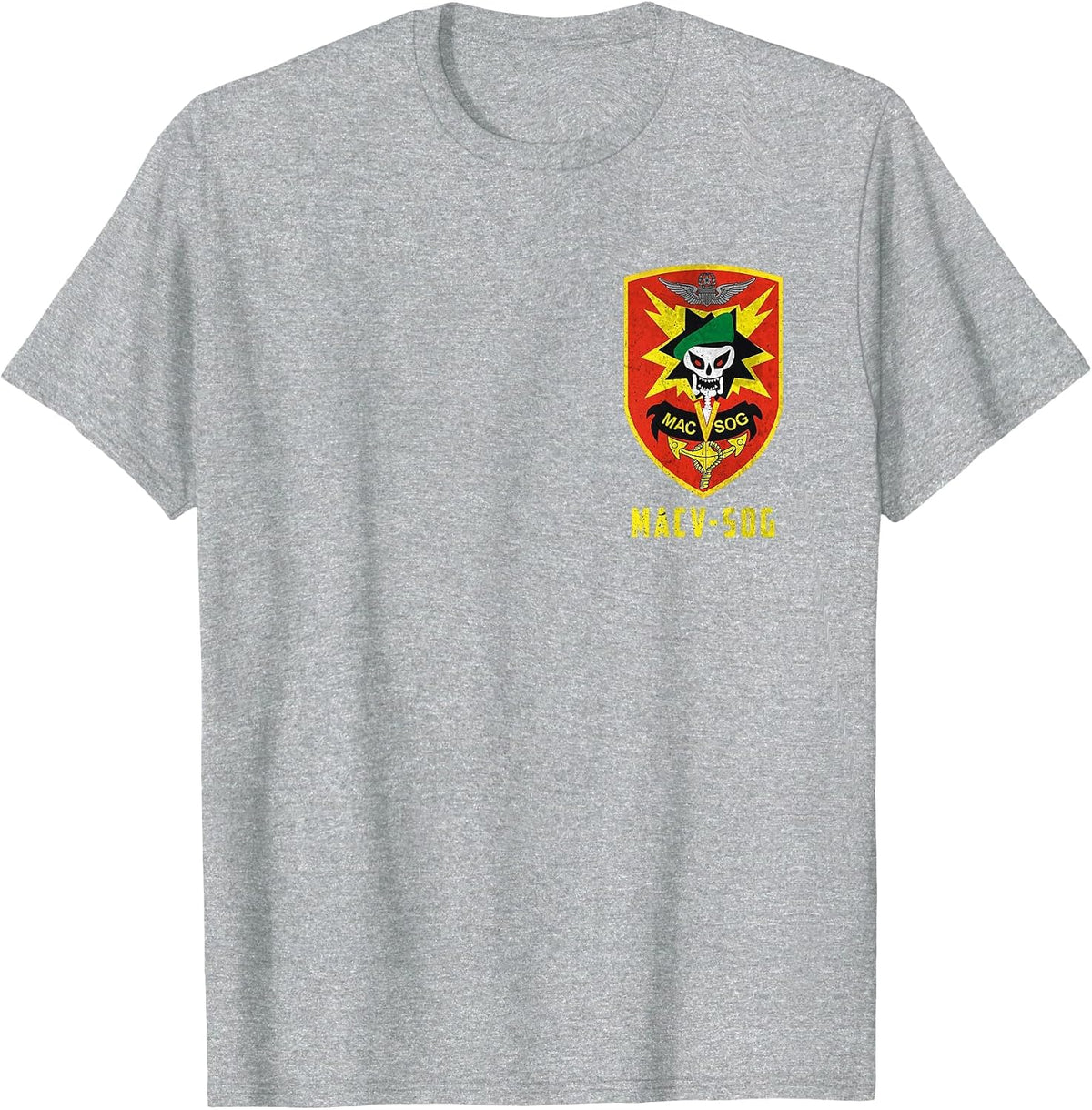 MACV-SOG Military Assistance Command Vietnam Veterans Day T-Shirt - Heather Grey