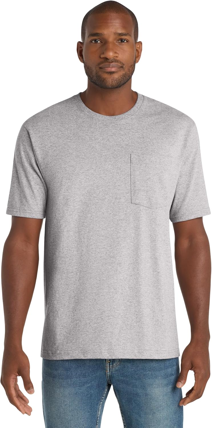 CornerStone Workwear Pocket Tee | Heavyweight T-Shirt for Men & Women, Comfortable Clothing for Casual & Professional Wear