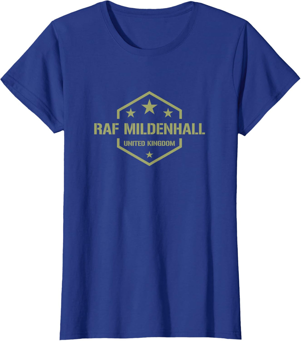 RAF Mildenhall T-Shirt - Royal Blue