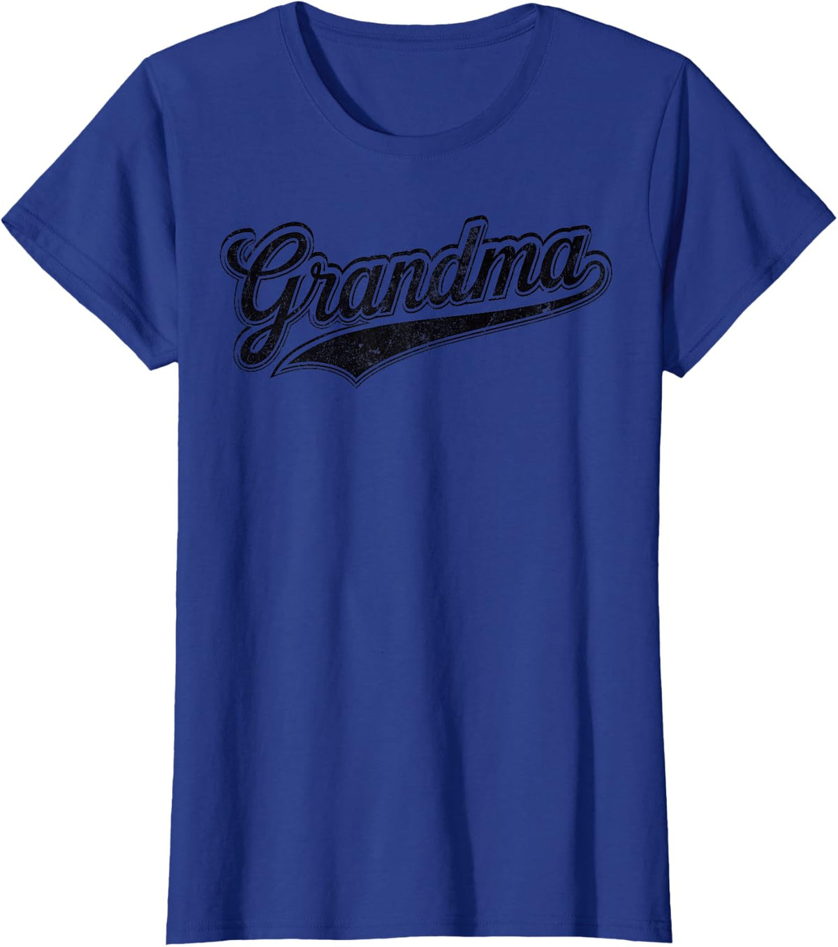 Grandma Vintage Style Mother’s Day Grandmother Women Novelty T-Shirt - Royal Blue
