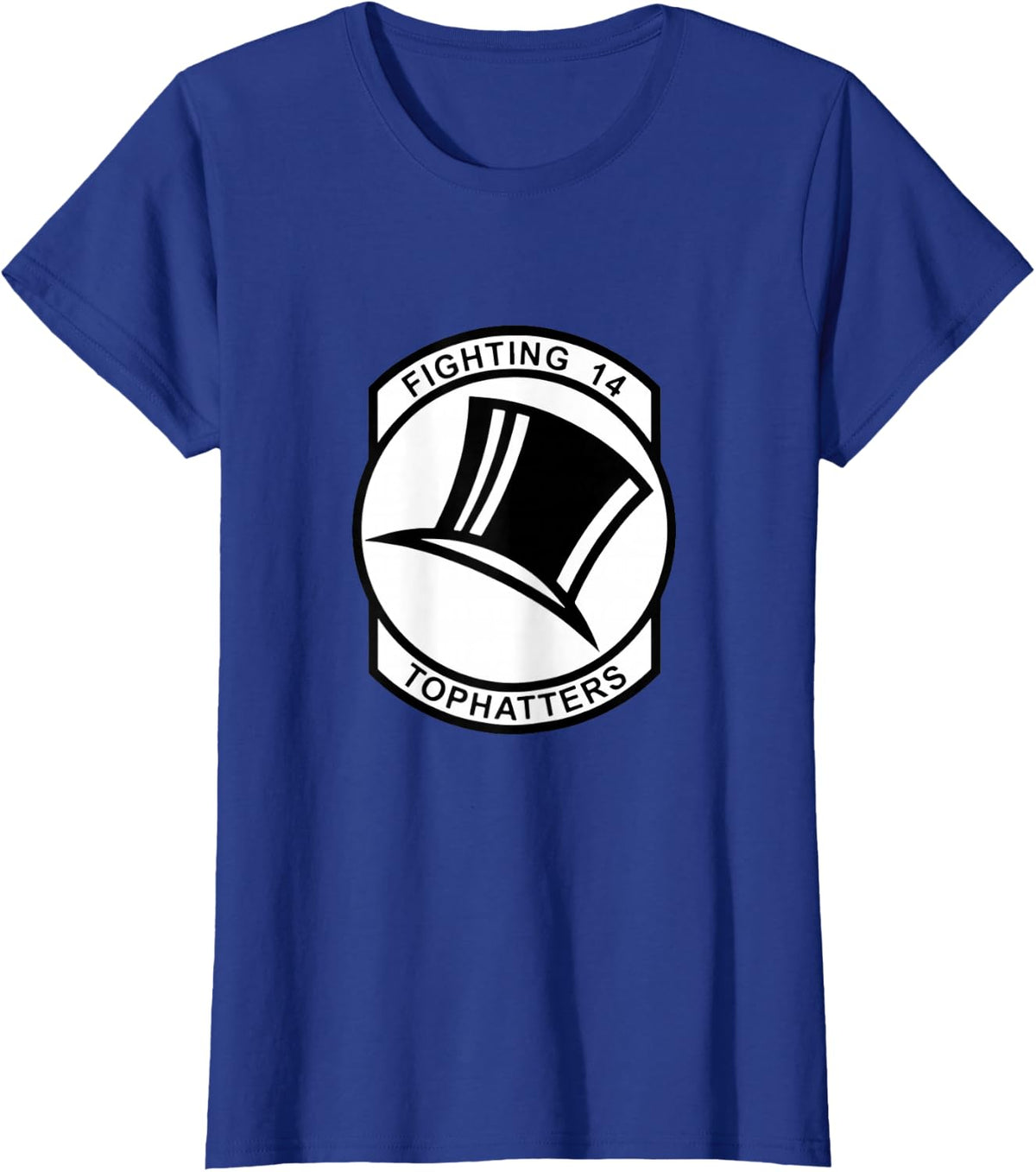 Strike Fighter Squadron 14 VFA-14 Tophatters Veterans Day T-Shirt - Royal Blue