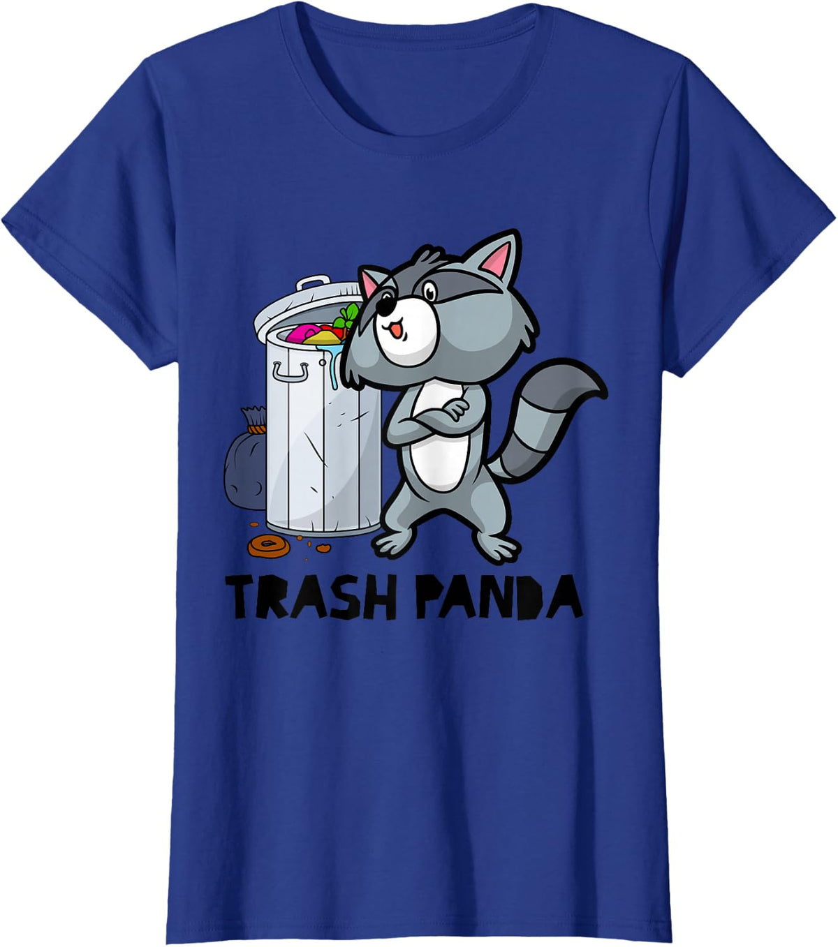 Trash Panda Raccoon Shirt for Raccoon Lover T-Shirt - Royal Blue