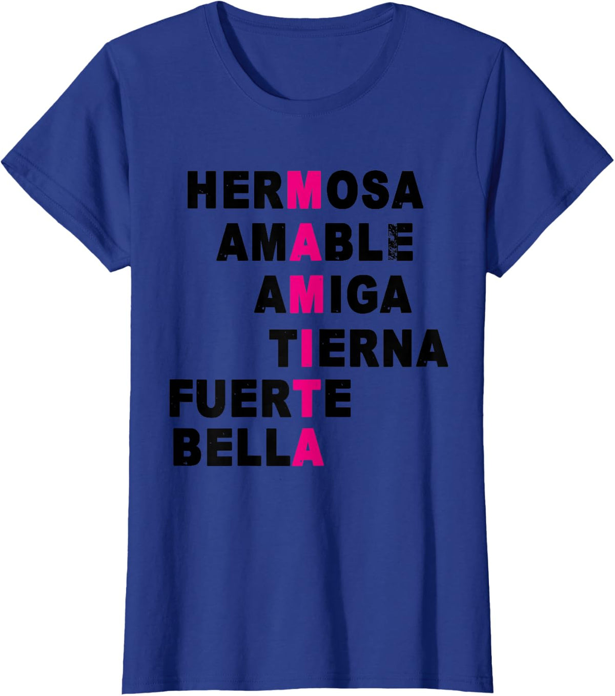 Mamita T-shirt Feliz Dia de las Madres T-Shirt - Royal Blue