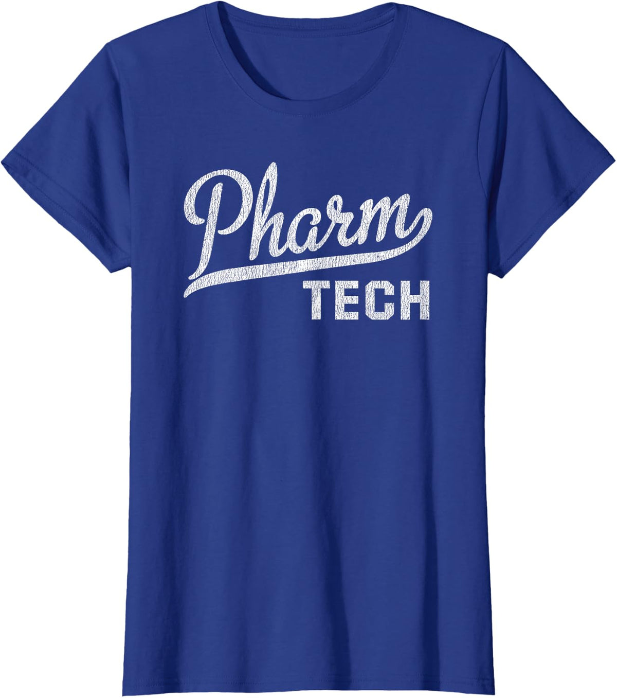 Pharm Tech Pharmacy Technician T-Shirt - Royal Blue