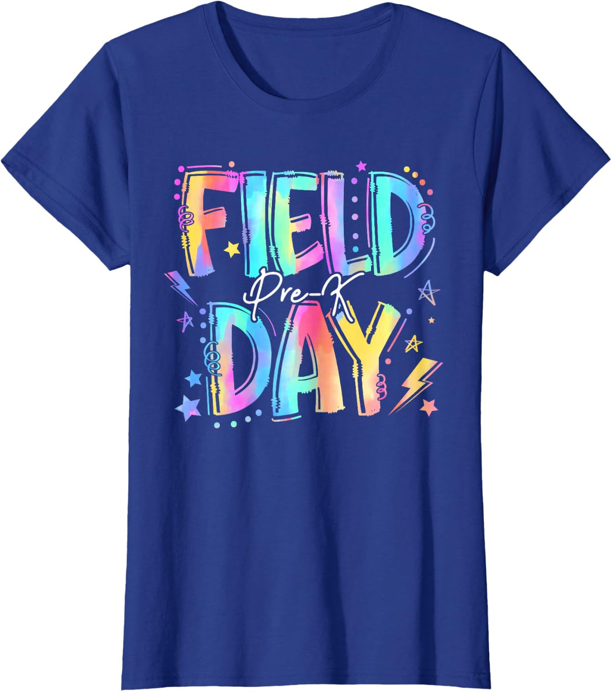 Field Day 2026 Pre-K Field Day Fun Day Teacher Kids T-Shirt - Royal Blue