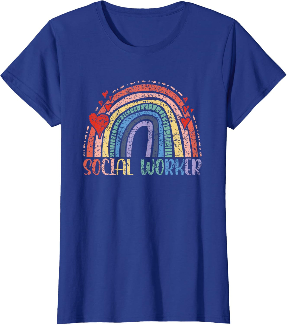 Social Worker Job Work Graduation T-Shirt - Royal Blue