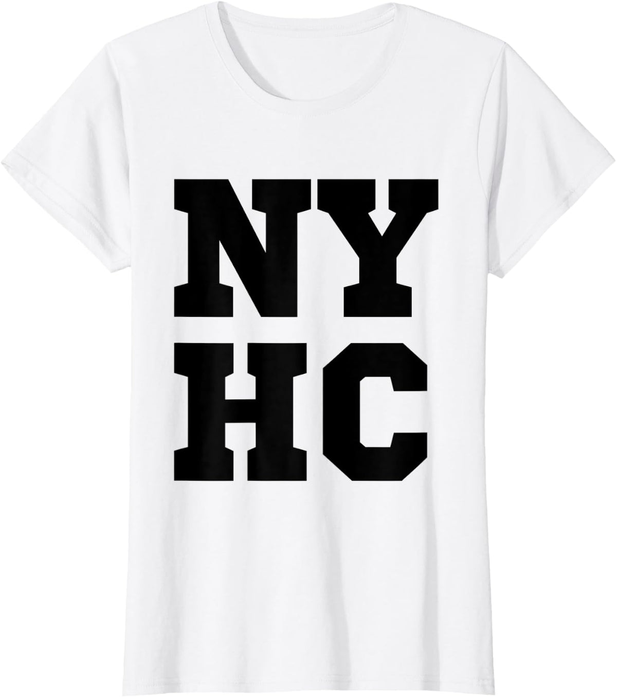 Distressed NYHC New York Hardcore Punk T-Shirt - White
