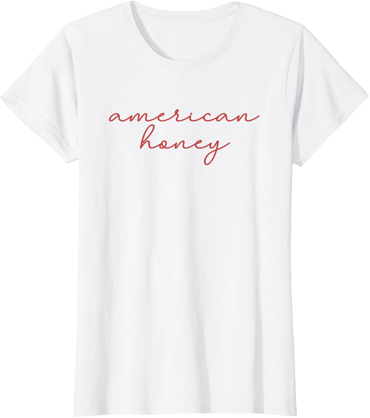 American Honey, Cute 4th Of July T-Shirt - White