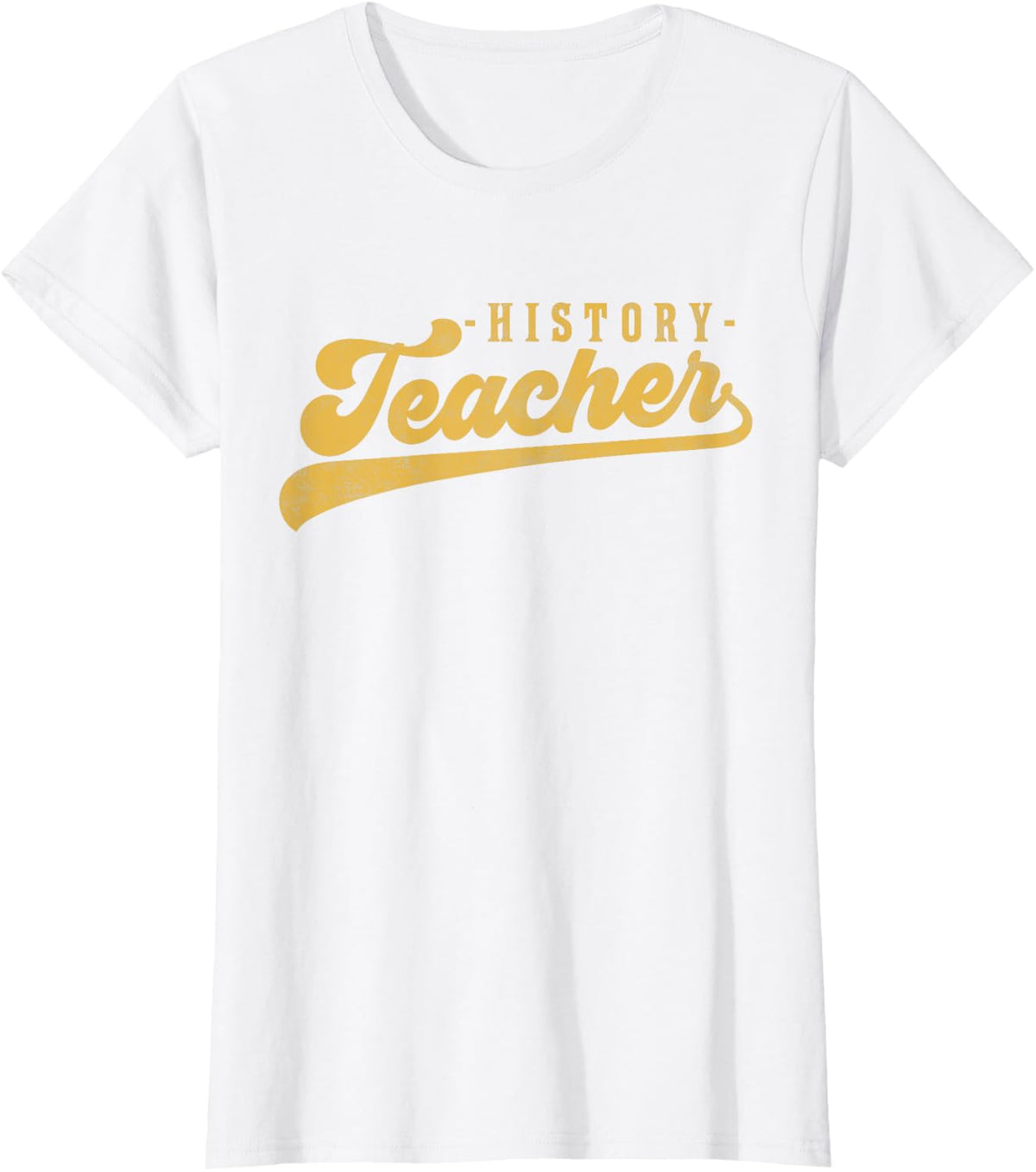 History Teacher Men Women Vintage Graphic History Teacher T-Shirt - White