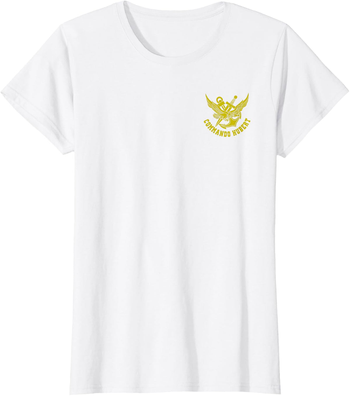 French Navy Special Forces Commando Hubert T-shirt T-Shirt - White
