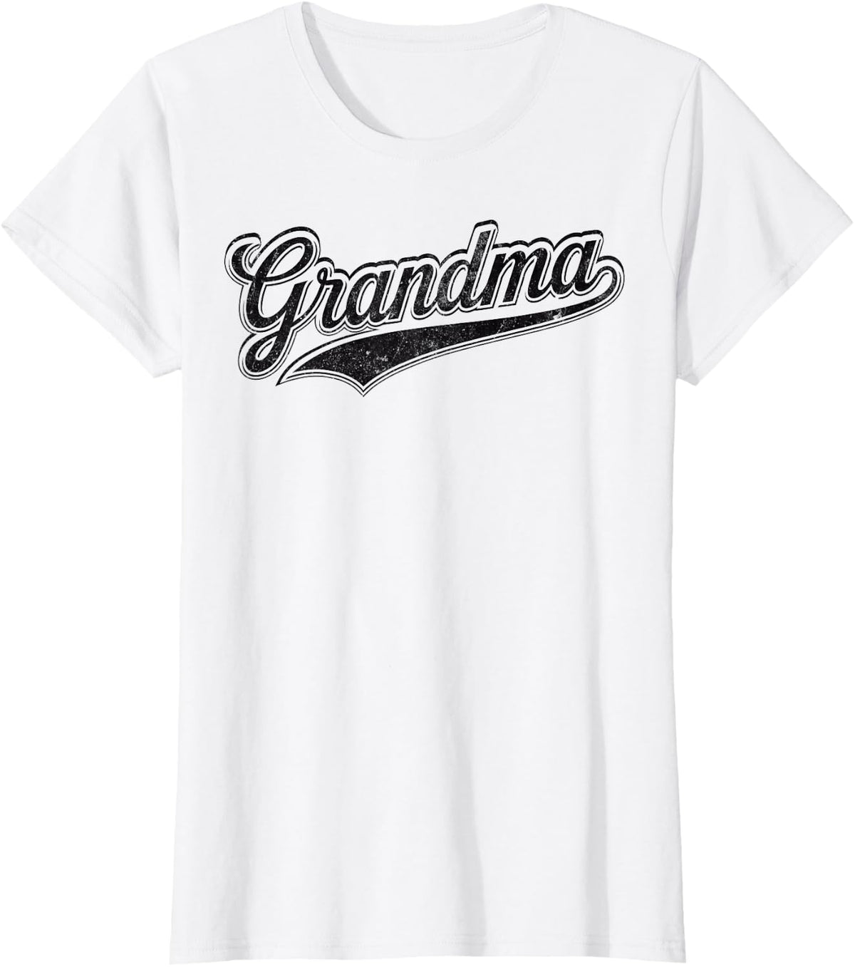 Grandma Vintage Style Mother’s Day Grandmother Women Novelty T-Shirt - White