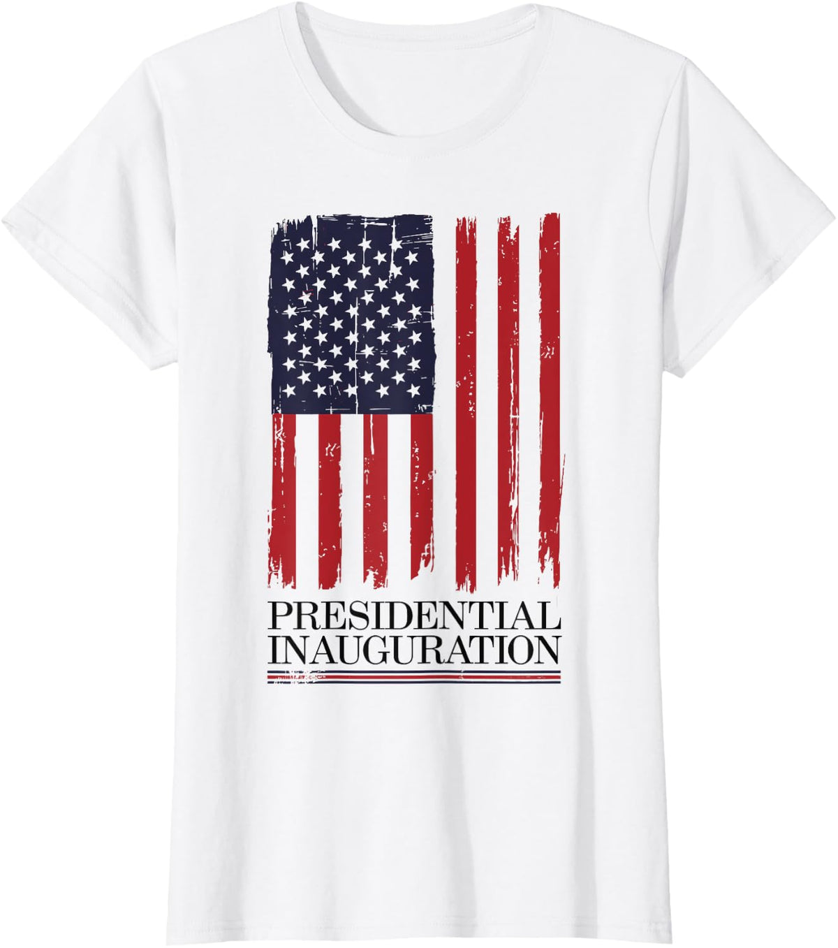 Presidential Inauguration Day Celebration Patriotic Vintage T-Shirt - White