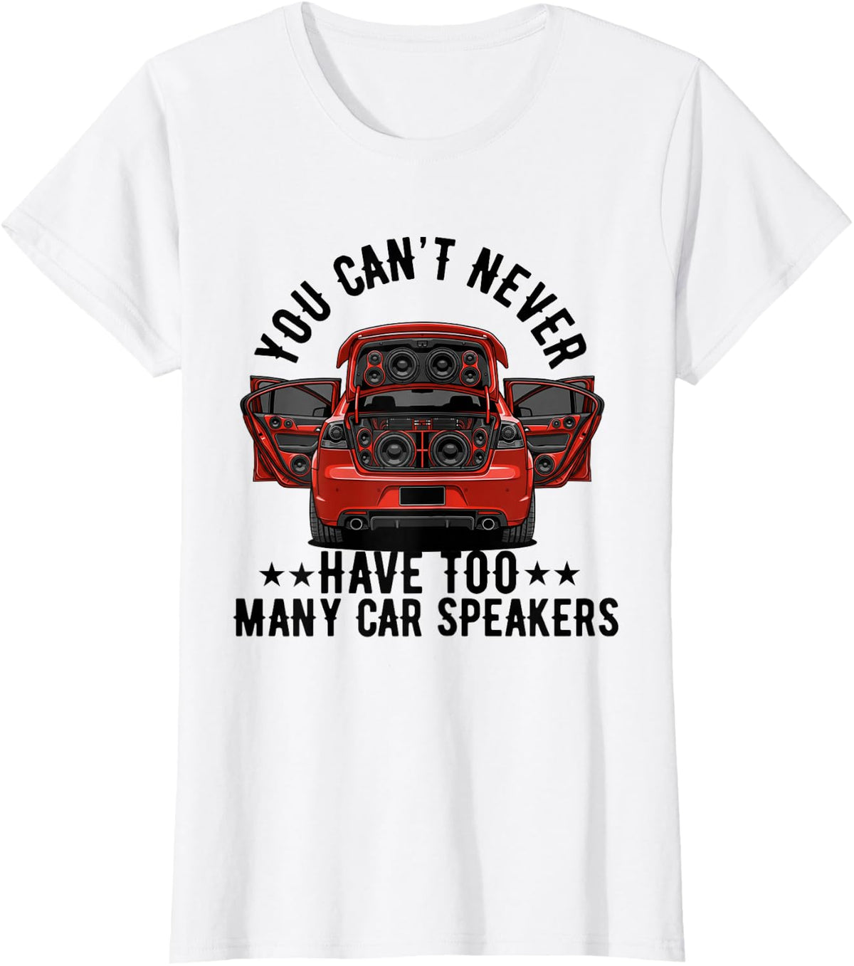 Car Stereo For Audio Installer Speakers Car Bass Audiologist T-Shirt - White