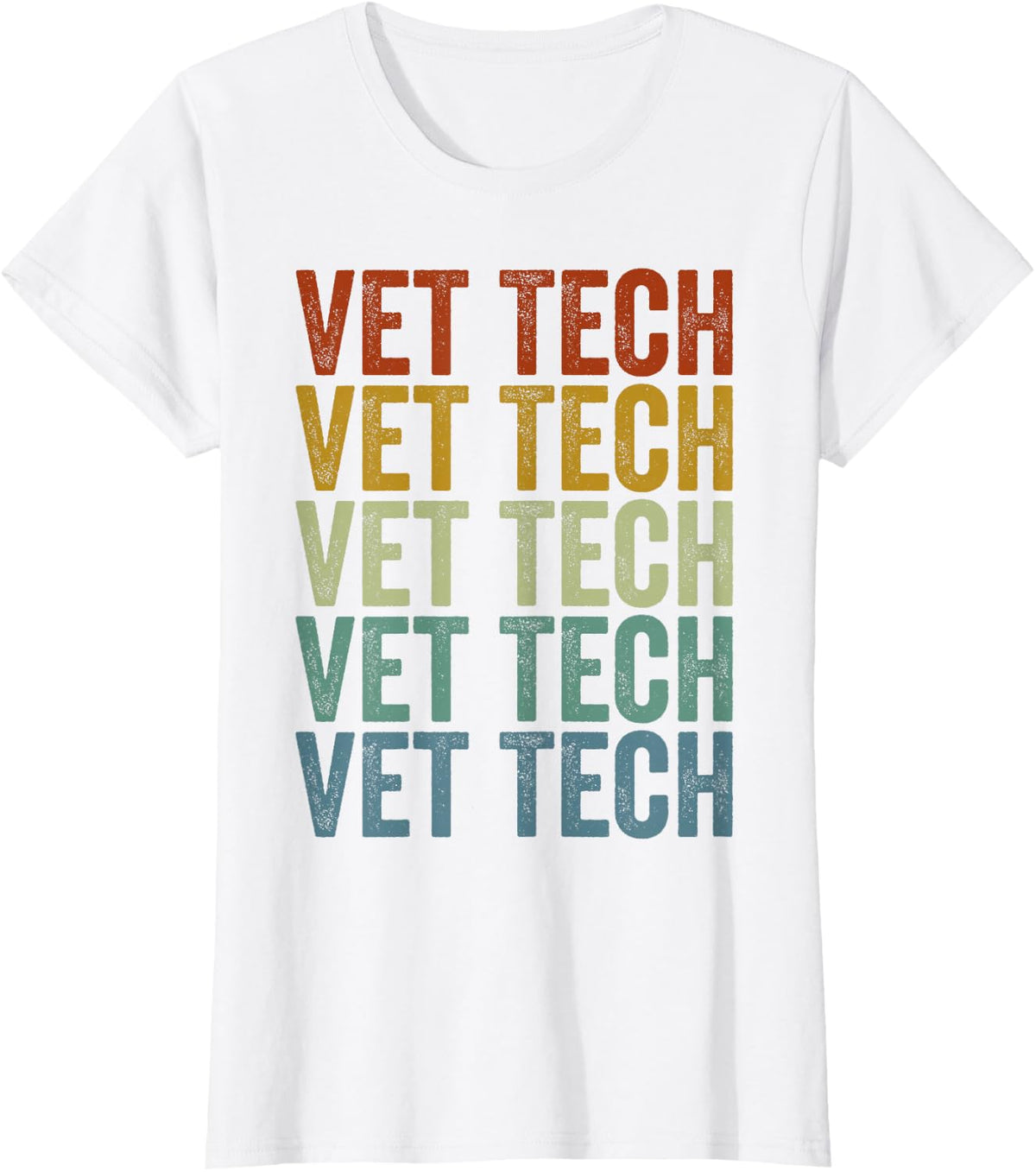 Vet Tech Veterinarian T-Shirt - White