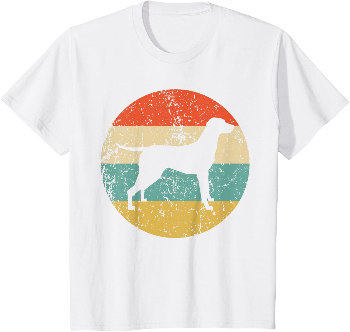 Vizsla Shirt - Vintage Retro Vizsla Dog T-Shirt T-Shirt - White