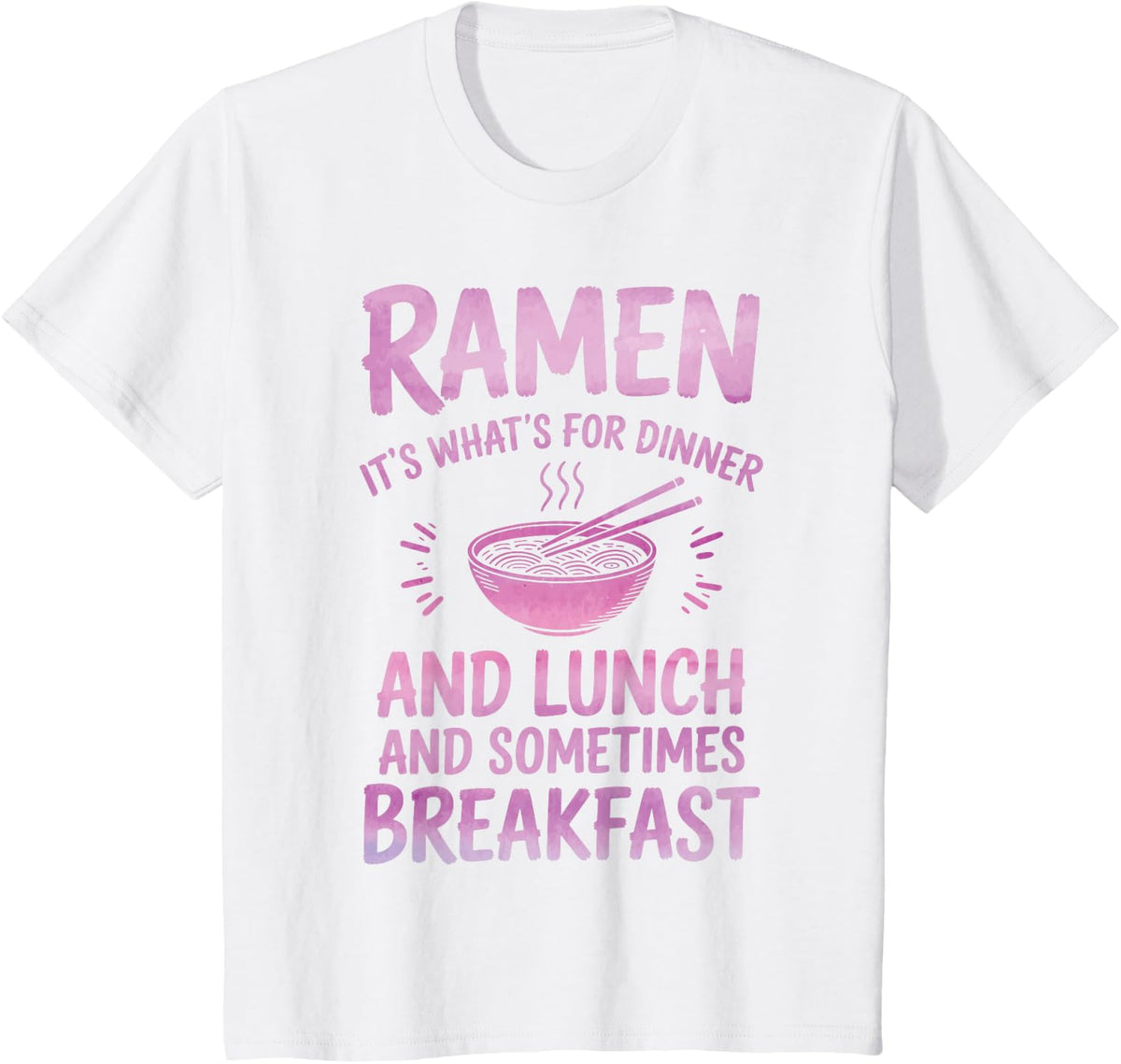 Funny Ramen Design for Men Women Ramen Noodles Ramen Lover T-Shirt - White