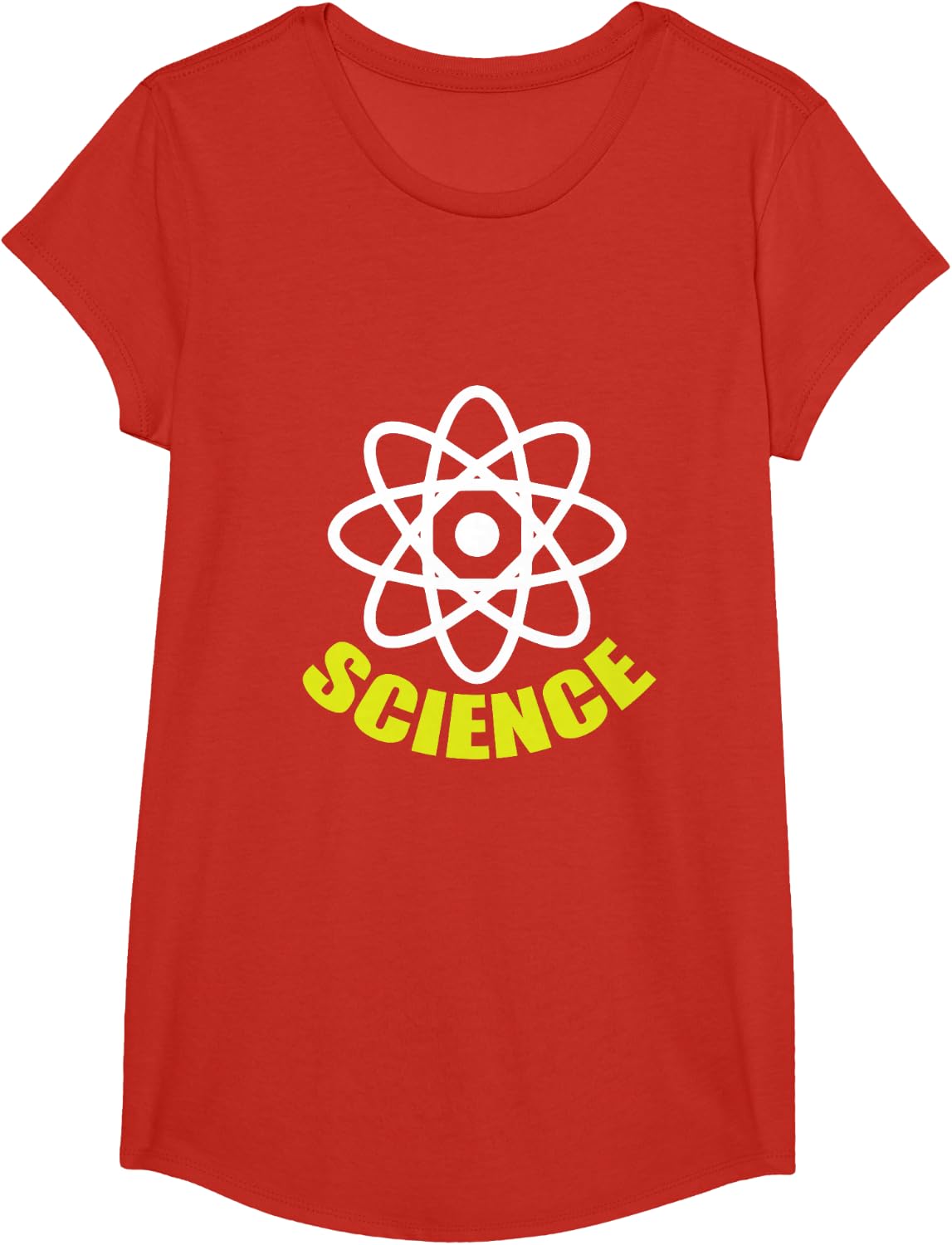 Scientist Science T-Shirt - Girls Red