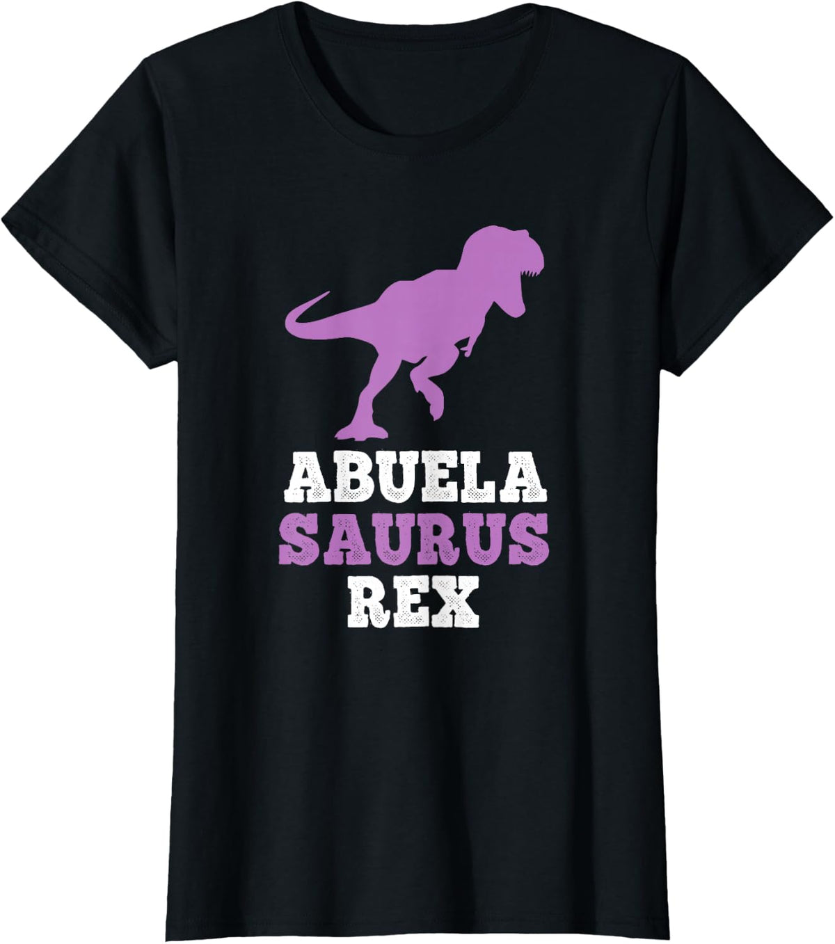 AbuelaSaurus Rex Dino Dinosaur Funny Abuela-Saurus T-Shirt - Black