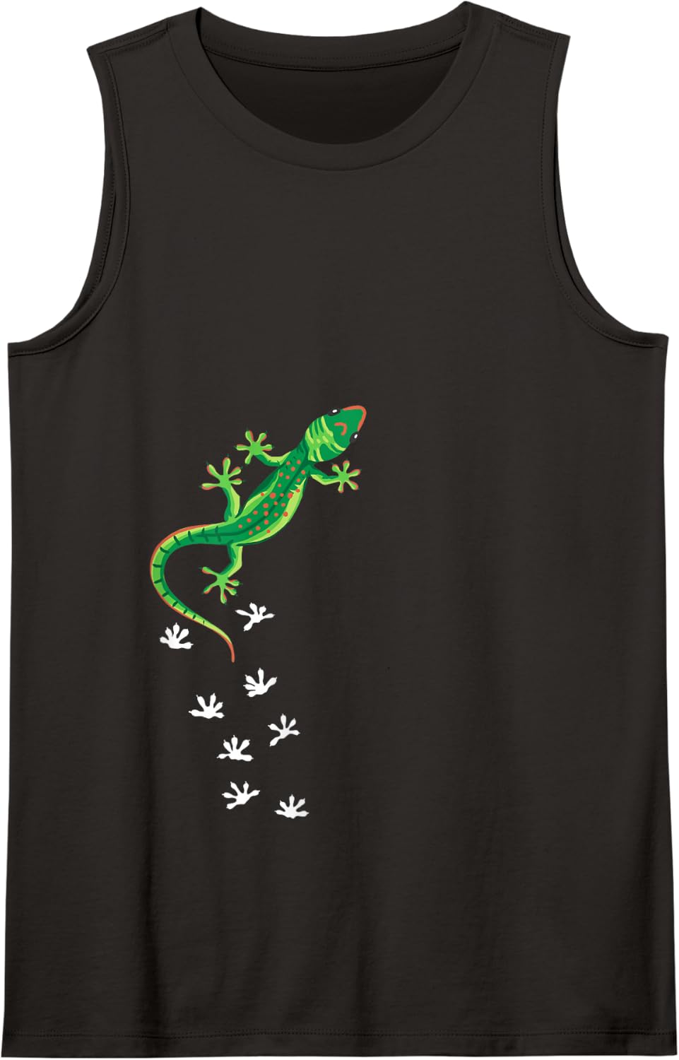 Cool Lizard Art Men Women Herpetology Reptile Lizard Lover Tank Top - Black