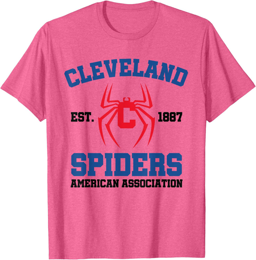 Cleveland Spiders T-Shirt - Pink Heather