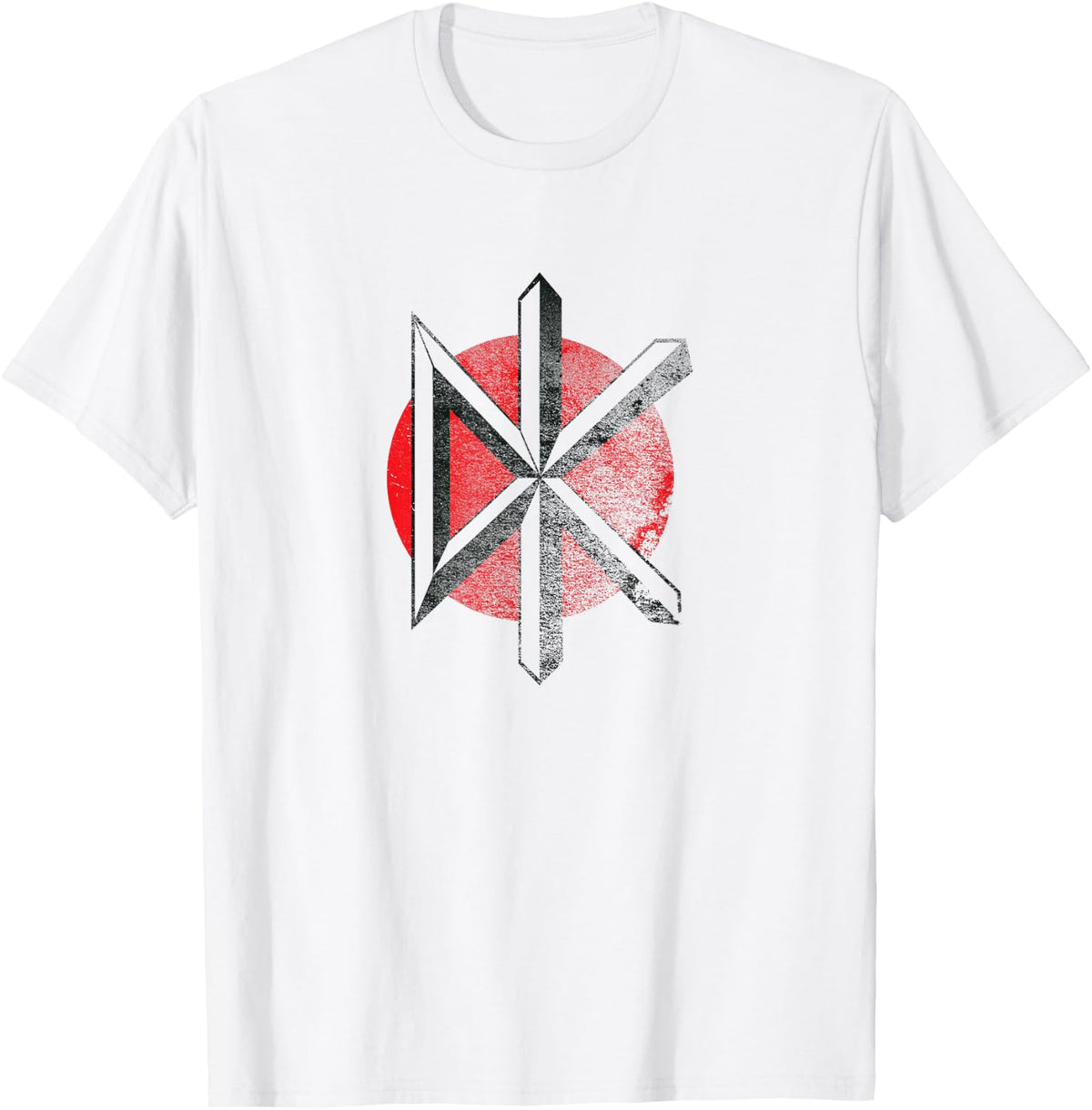 Dead Kennedys Front and Back Holiday in Cambodia Tour Dates T-Shirt - White
