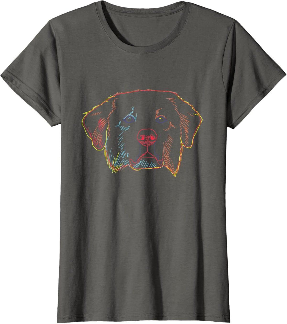 Dog Great Pyrenees Men Women Kids T-Shirt - Asphalt Grey