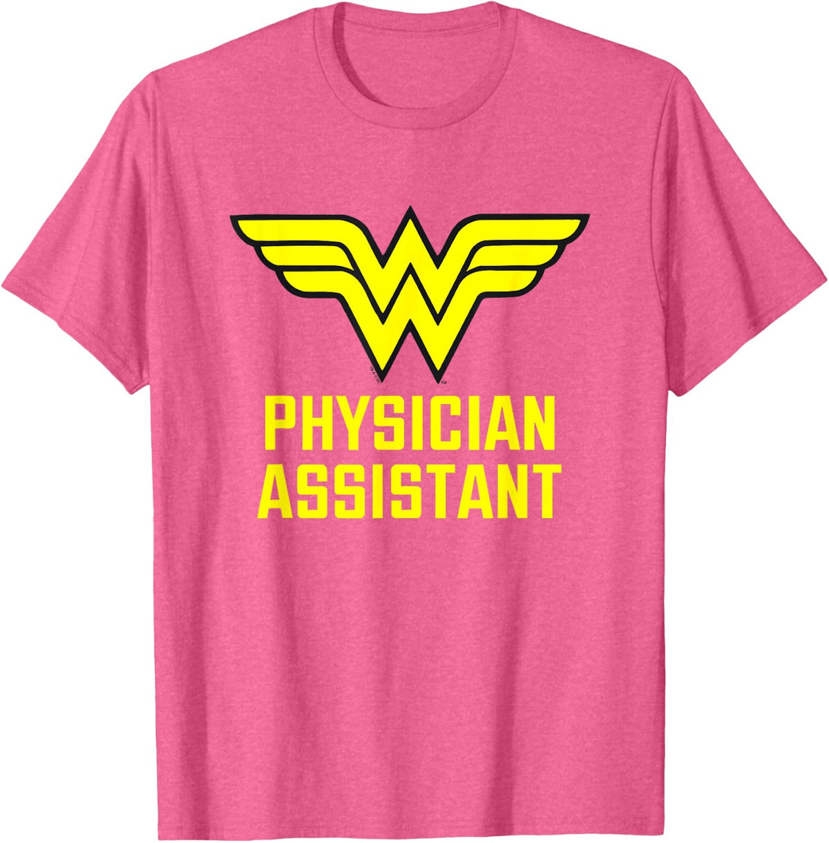 Wonder Woman Wonder Physician Assistant T-Shirt - Pink Heather