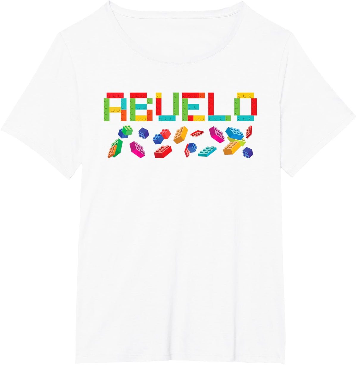 Abuelo Master Builder Building Bricks Blocks Matching Family T-Shirt - White