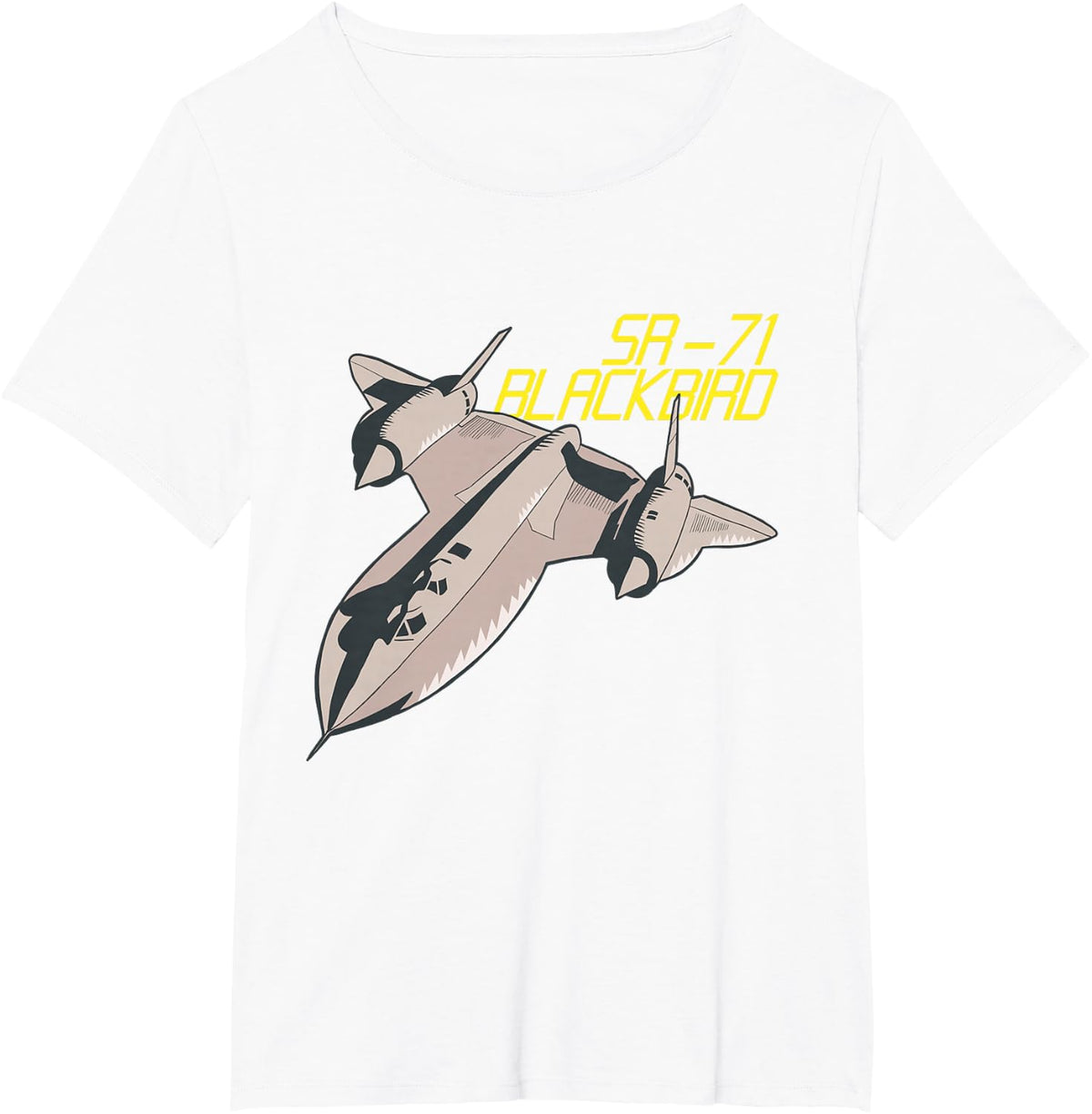 SR71 Stealth Jet Plane USA Flag Blackbird 4th of July T-Shirt - White