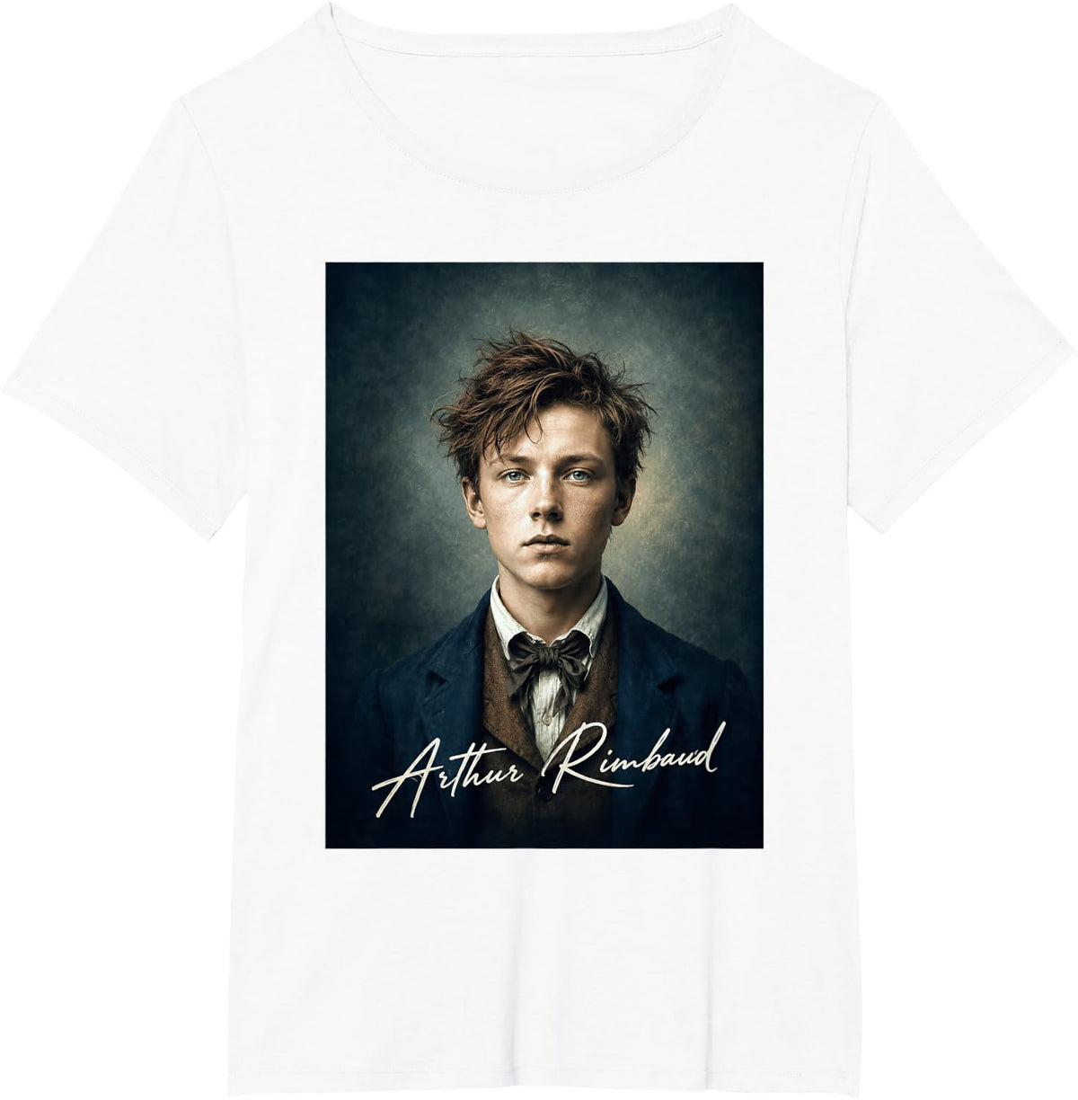 Arthur Rimbaud Poet French T-Shirt - White