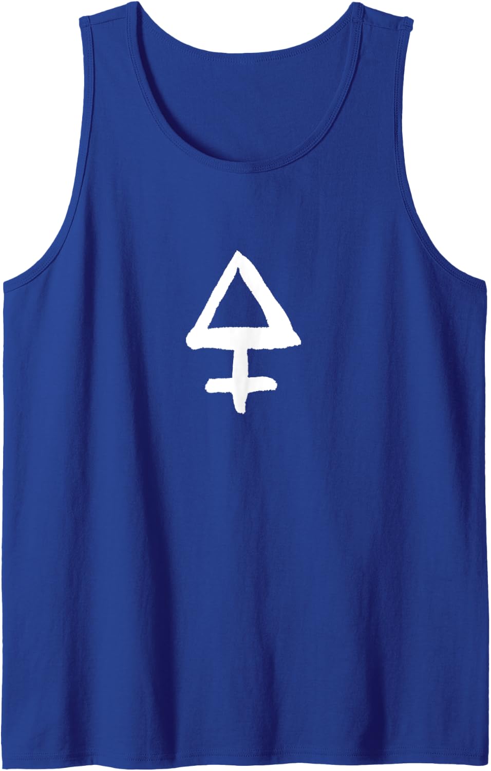 Sulfur Old Chemistry Symbol Tank Top - Royal Blue