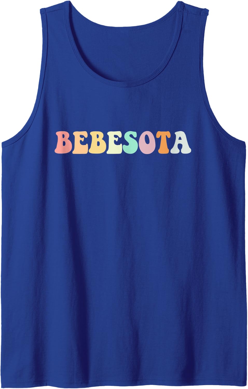 Bebesota Latina Retro Tank Top - Royal Blue