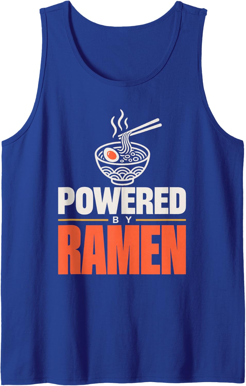 Ramen Lover Japanese Noodle Foodie Sleeveless Tank Top - Royal Blue